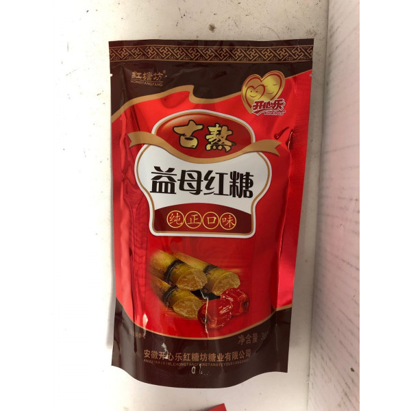 HongTangFang Pure Brown Sugar / 红塘坊益母红糖 - 360G