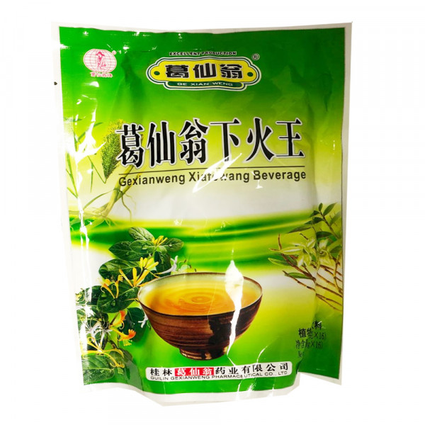 Gexianweng Xiafowang Beverage / 葛仙翁下火王 - 16*10g